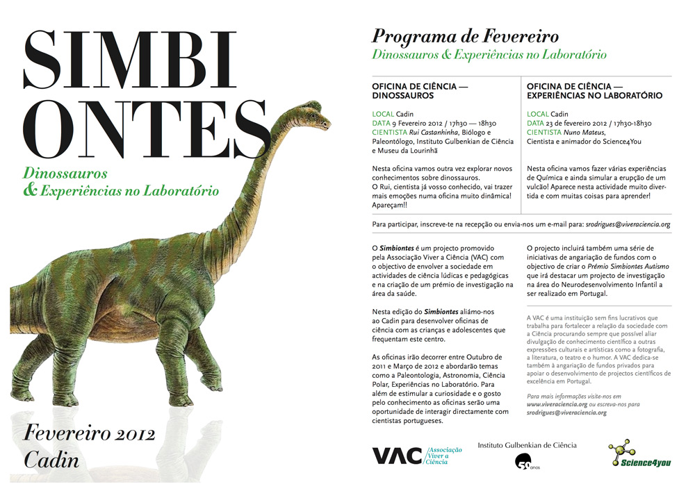Dinossauros e Experiências